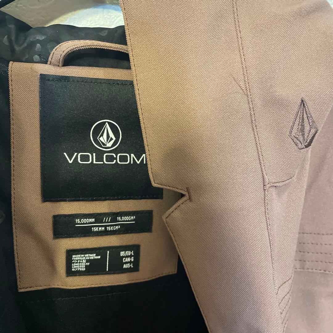 VOLCOM スノーボードウェア くすみピンク　XL