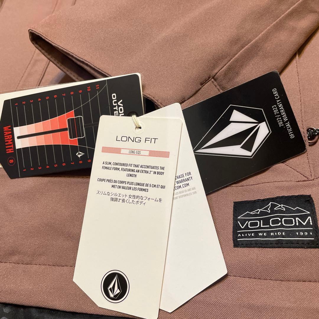 VOLCOM スノーボードウェア くすみピンク　XL