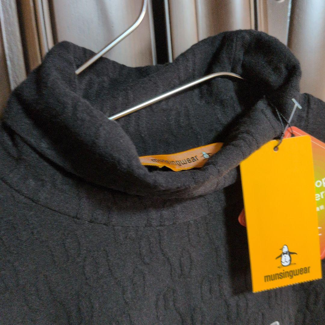 マンシングウェア メンズ 長袖シャツ タートルネック ゴルフウエア