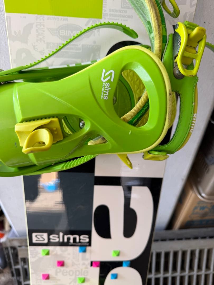 SIMS CLASH 150 スノーボード　ビンディング　ブーツ