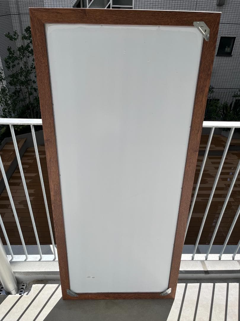 【直接引取限定】IKEA全身鏡　木製フレーム/ 横浜市