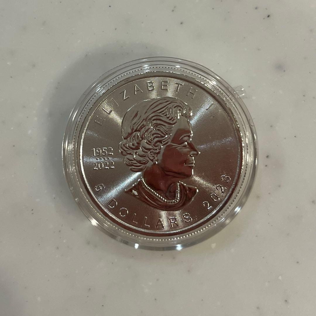 メイプルリーフ銀貨　1オンス