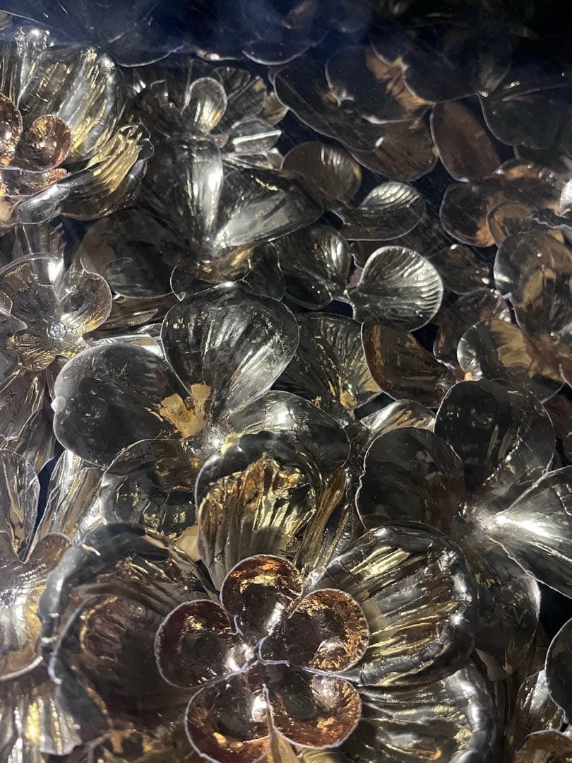 KARE カレ ゴールドフラワー 120x60cm ローテーブルコーヒーテーブル