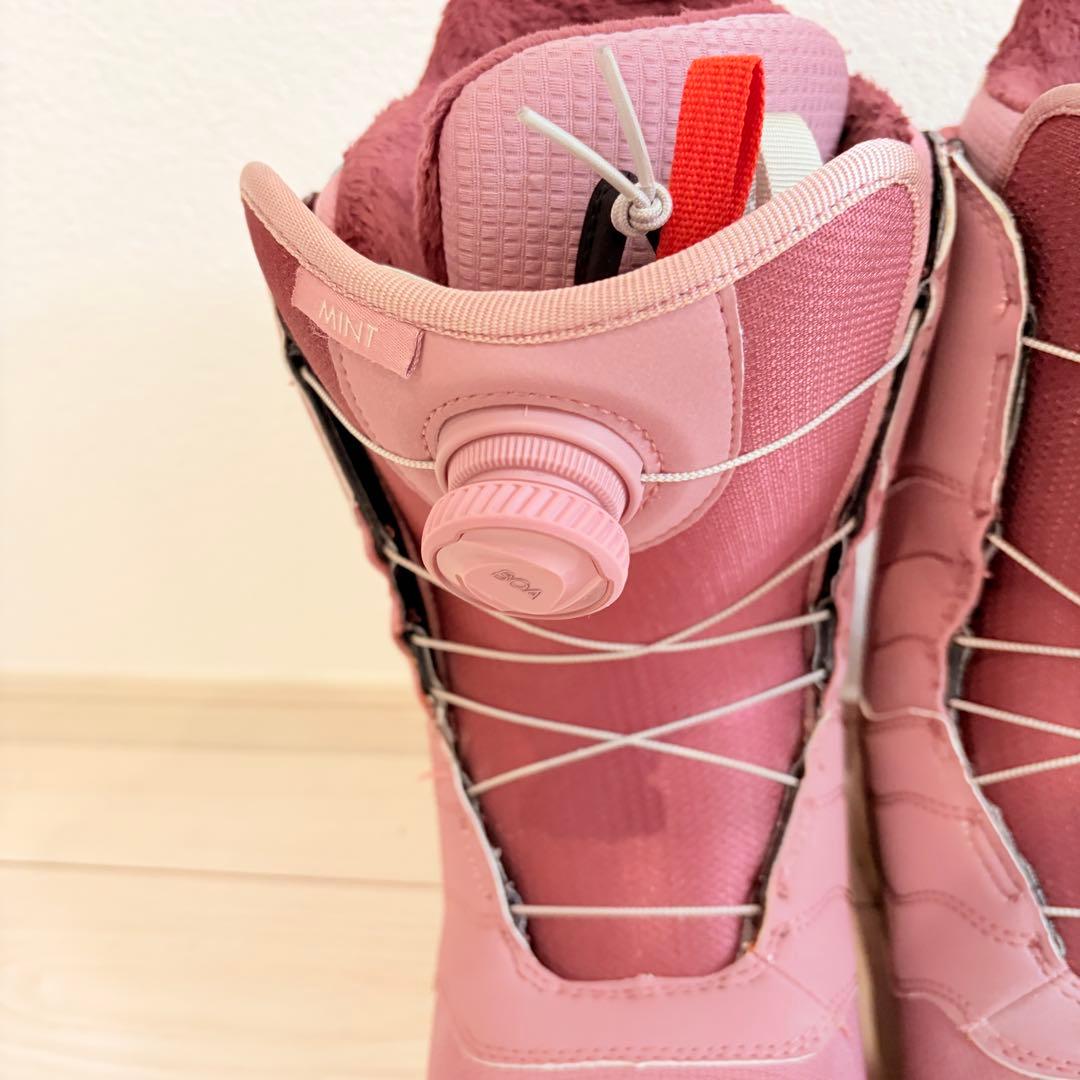 美品！BURTON MINTBOA ピンク 24.5cm