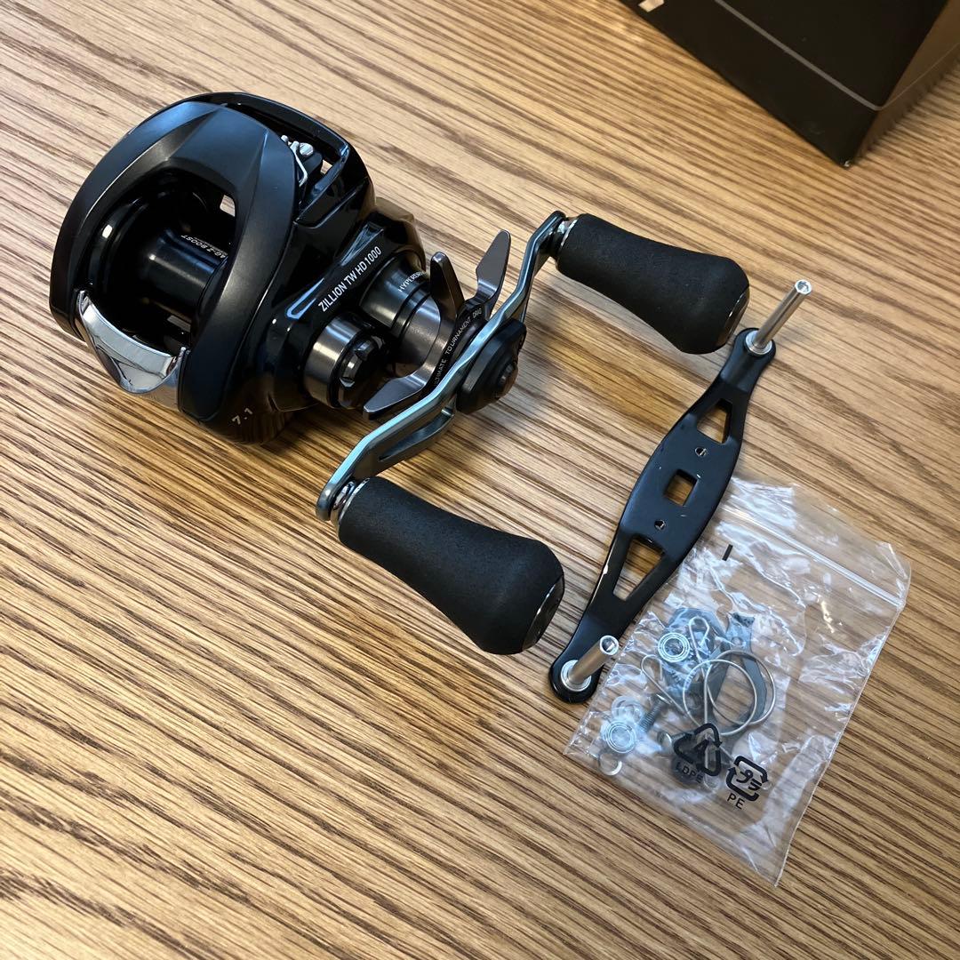 22ジリオン ZILLION TW HD 1000H ベイトリール