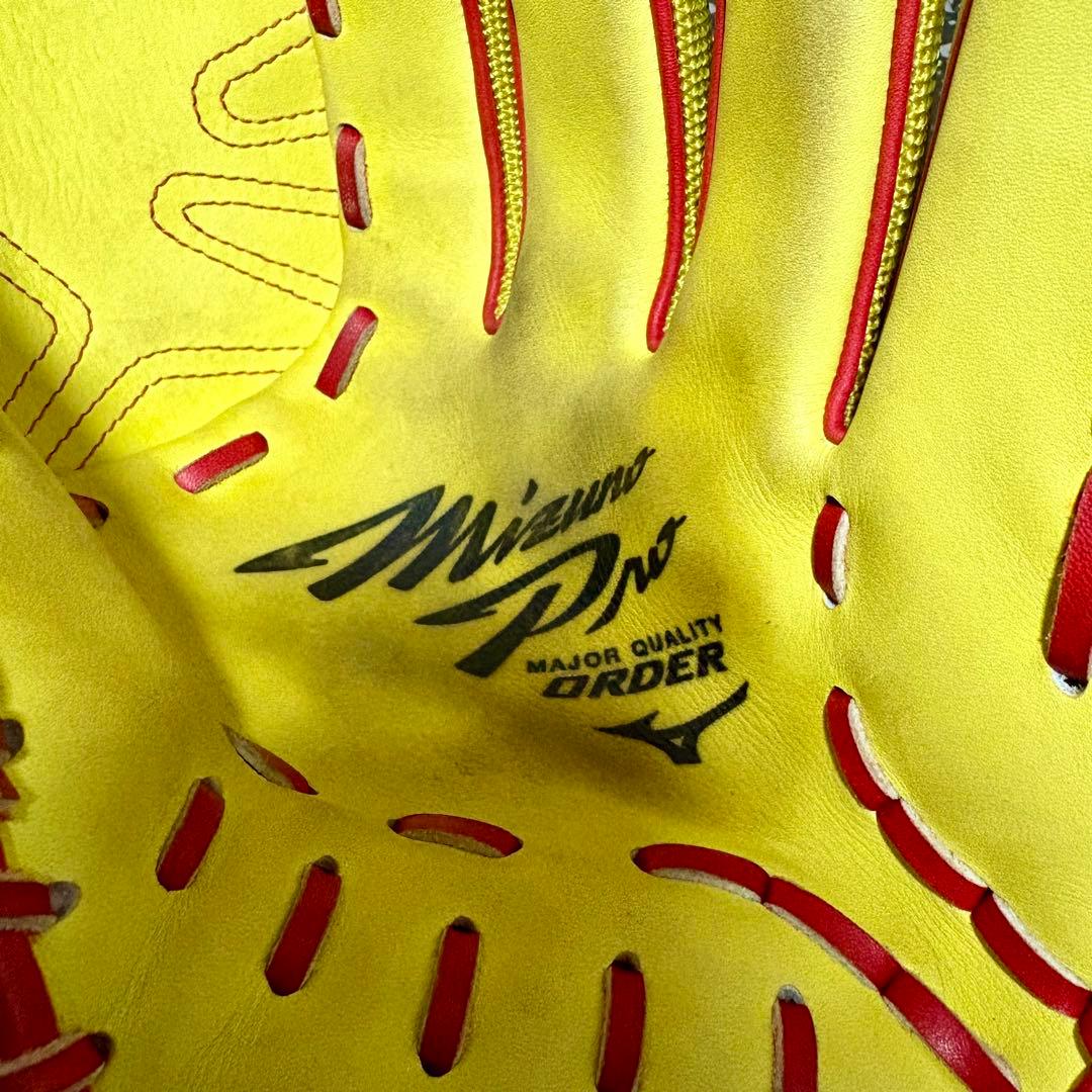 ミズノプロ オプション オーダー 日本製 プラチナラベル HAGA JAPAN