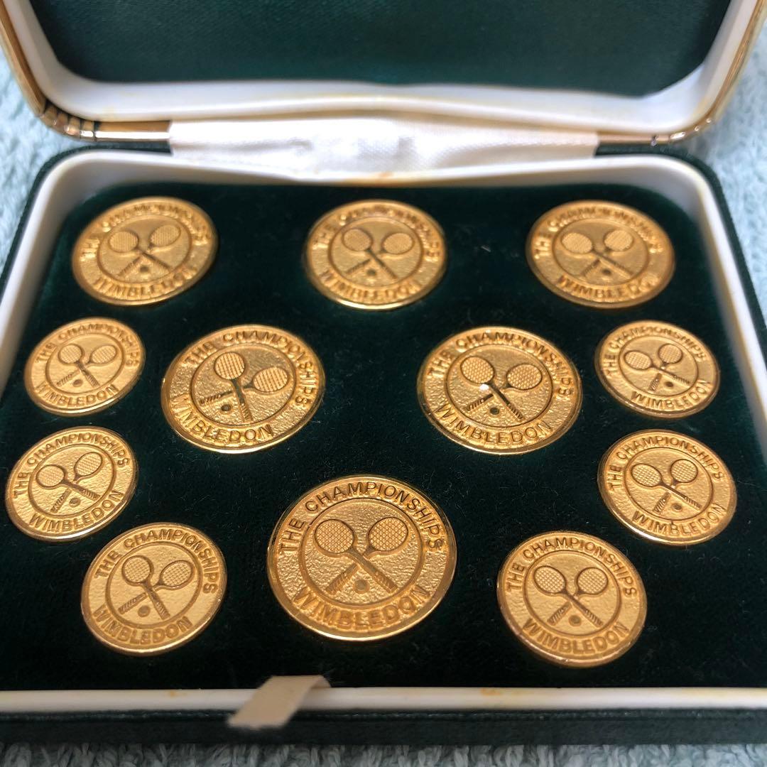 ウィンブルドン　ボタン　THE CHAMPIONSHIPS WIMBLEDON