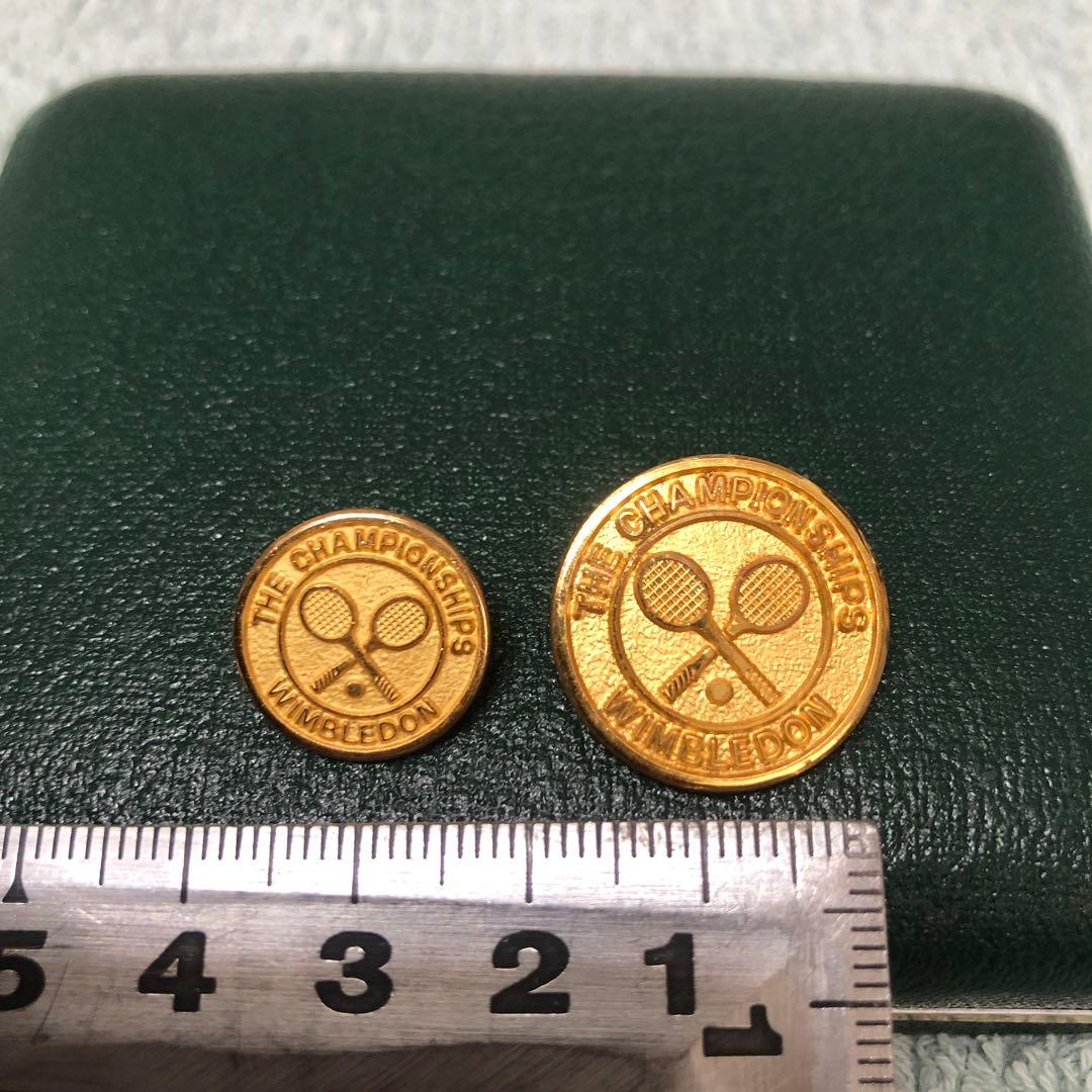 ウィンブルドン　ボタン　THE CHAMPIONSHIPS WIMBLEDON