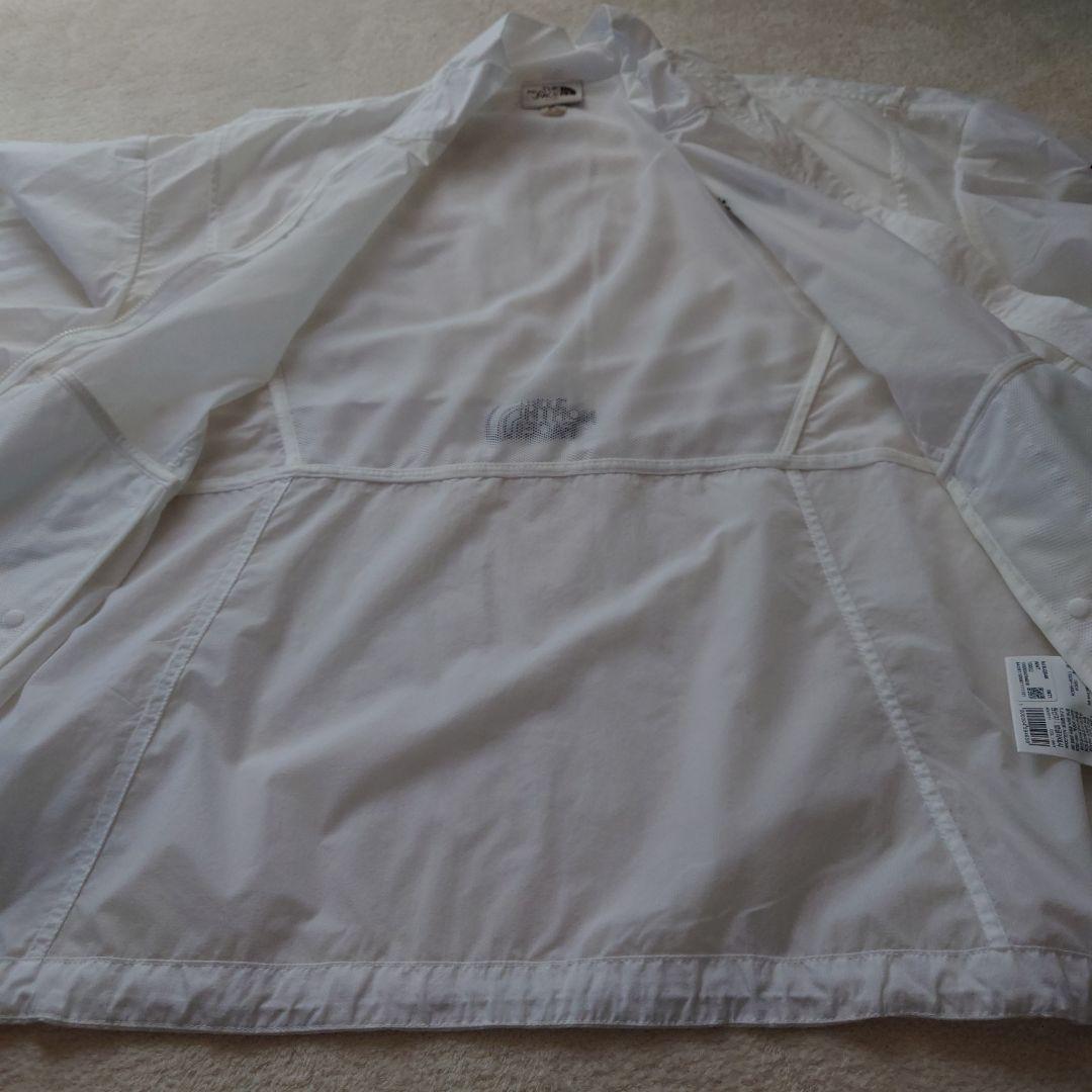新品☆THE NORTH FACE ホワイト ナイロンジャケットＬ軽量