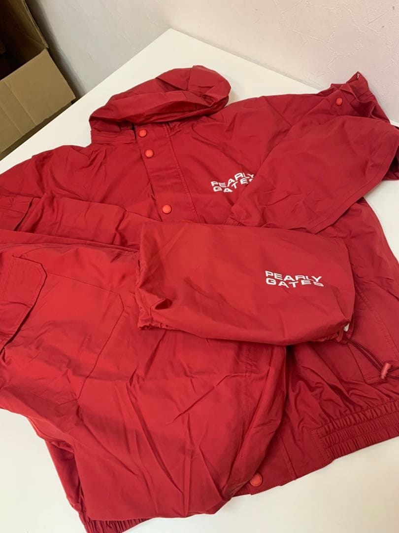 PEARLY GATES パーリーゲイツ　レインウェア上下セット　メンズM