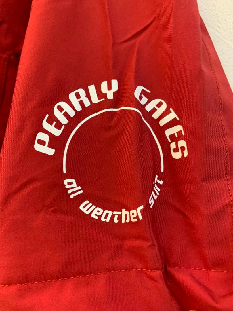 PEARLY GATES パーリーゲイツ　レインウェア上下セット　メンズM