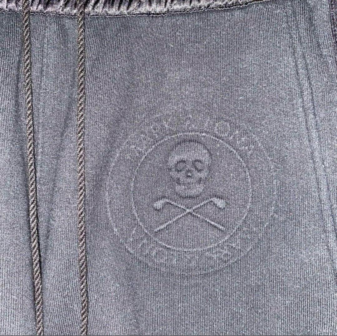 MARK & LONA セットアップ スウェットキルティング エンボスロゴスカル