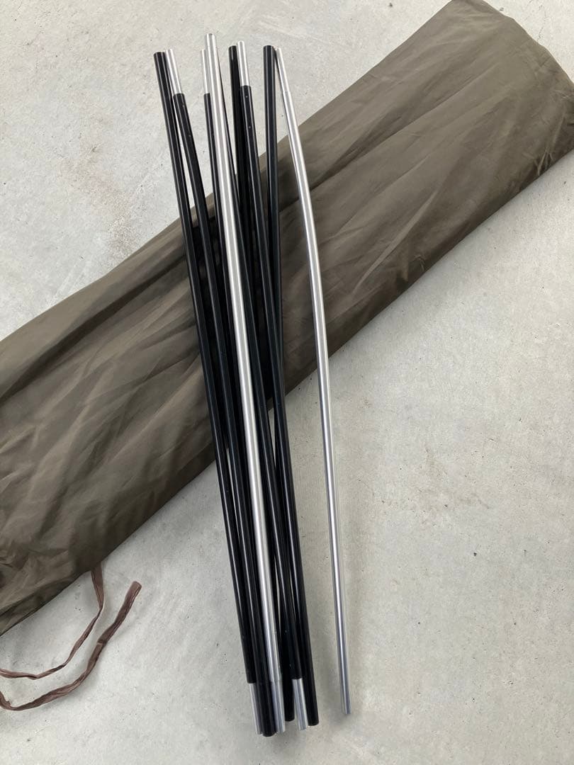 Hilanders アルミフレーム2ルームテント　スタートパッケージ　ブラウン