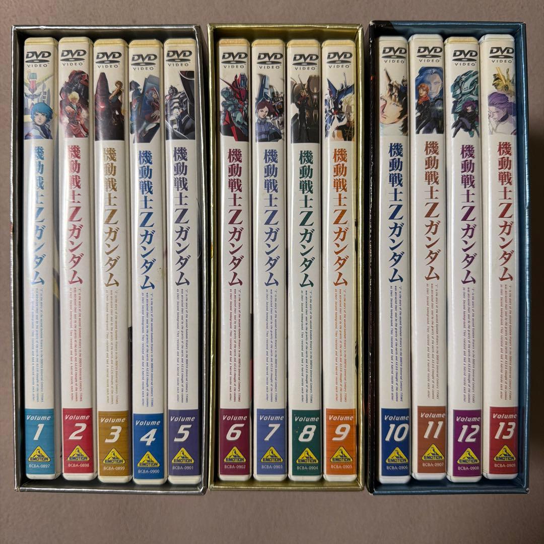メモリアルボックス版 機動戦士Zガンダム DVD全巻セット