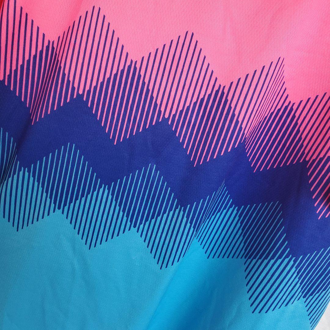 YONEX ヨネックス 模様 ピンク ウェア 半袖 Tシャツ バドミントン