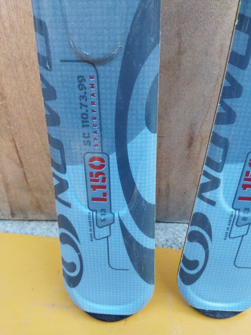 慎一　サロモン　SALOMON　VERSE 7W スキー板 青　ブルー