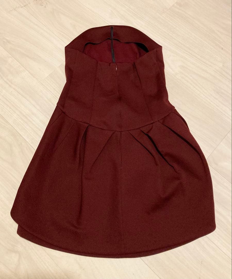 マメクロゴウチ Mame Kurogouchi 2025ＦＷ ビスチェ