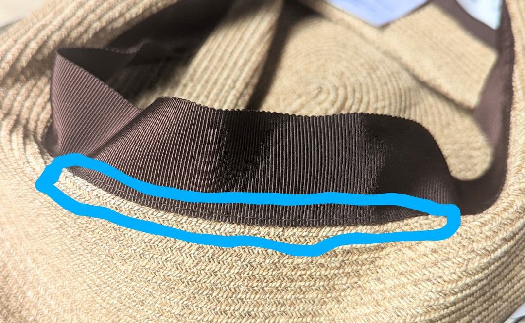 mature ha. マチュアーハ ベージュ ストローハット