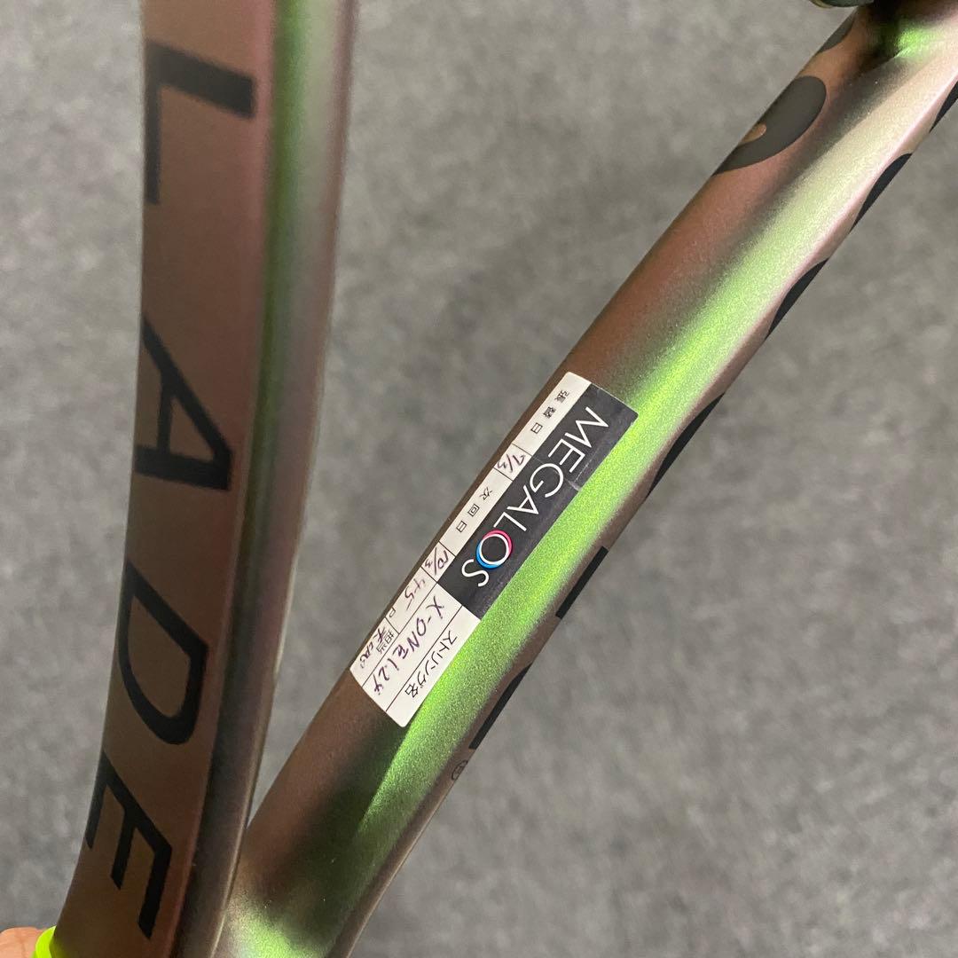 【美品】Wilson BladeウィルソンブレードV8 98 /16×19硬式