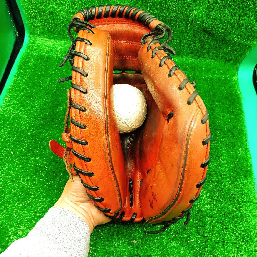 野球グローブ　一般軟式キャッチャーミット　ハタケヤマ