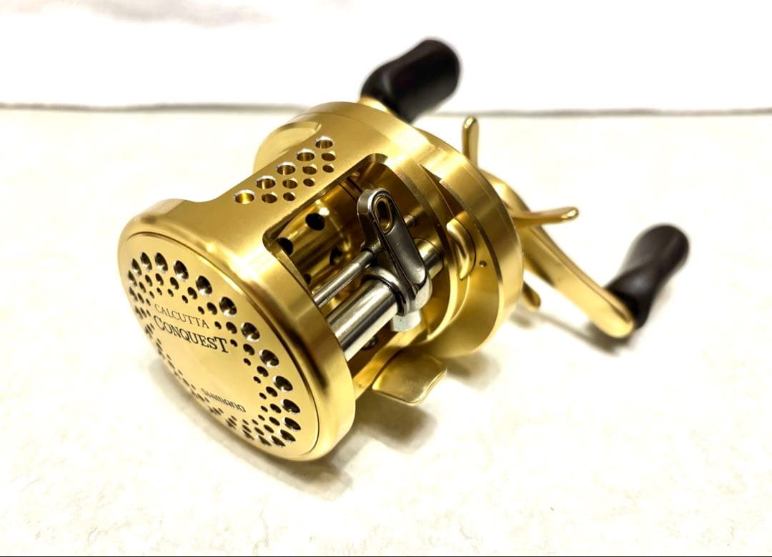 極美品　初代カルカッタコンクエスト　201 レフトハンドル