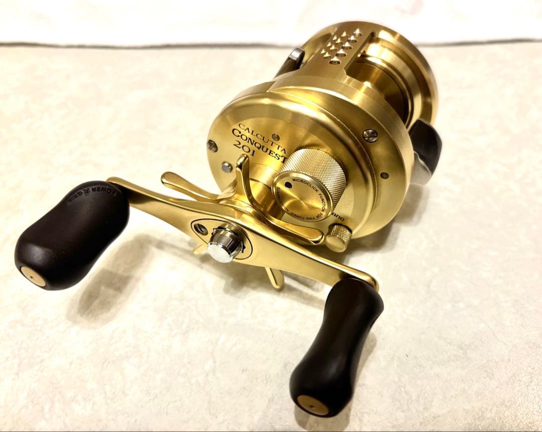 極美品　初代カルカッタコンクエスト　201 レフトハンドル