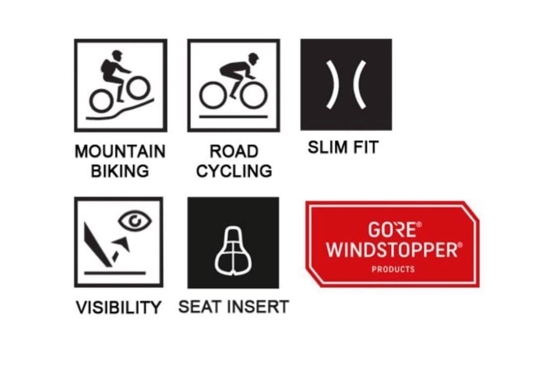 GORE C3 Thermo Bib Tights+ XXL 黒