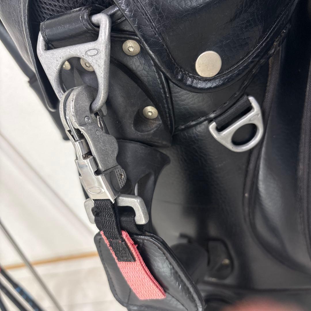 美品 OAKLEY オークリー SKULL キャディバッグ 3点式　ブラック