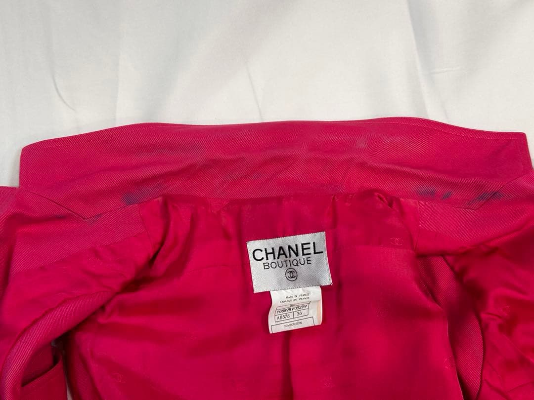 CHANEL ブティック　97Cクルーズコレクション　ジレ　ココマークビンテージ