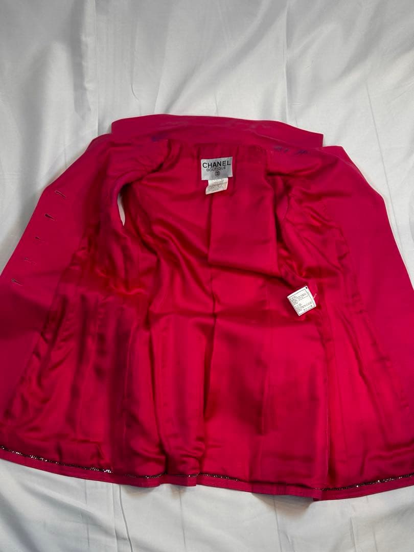 CHANEL ブティック　97Cクルーズコレクション　ジレ　ココマークビンテージ