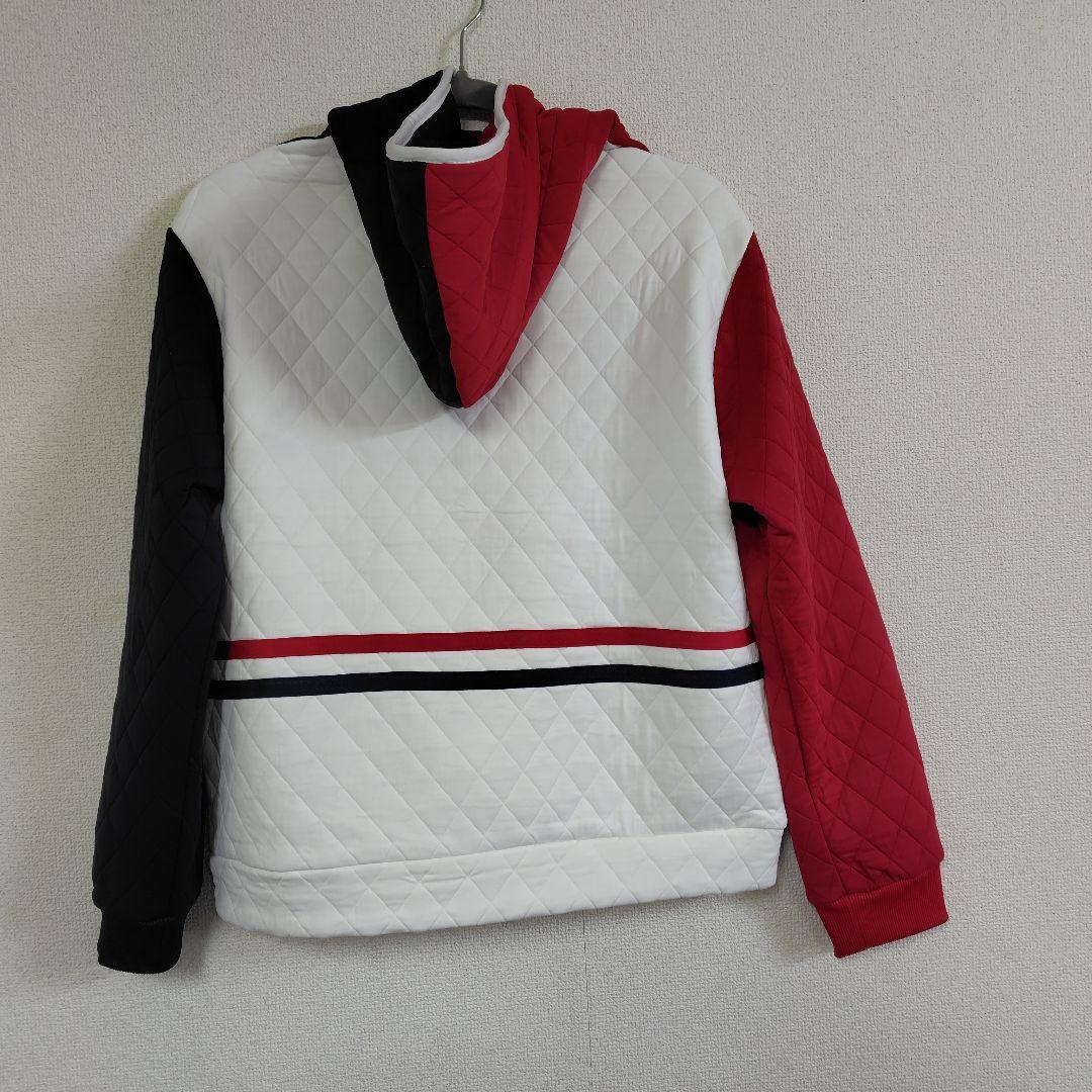 クランク　ゴルフウェア 長袖 保温 キルトJQハーフジップパーカー