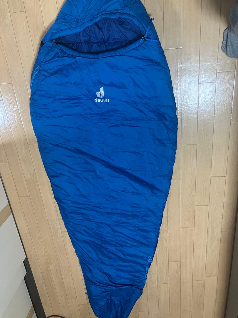 deuter ORBIT 0° 寝袋 青