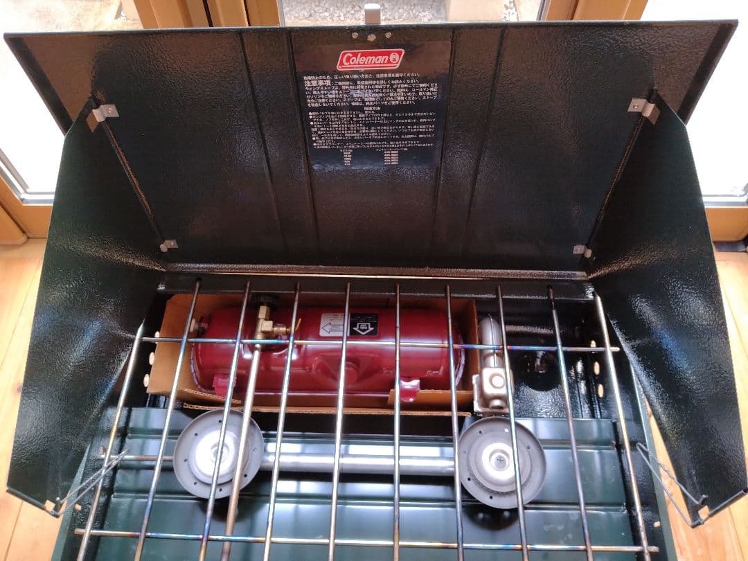 Coleman TwoButner413H CAPTAINSTAGアルミグリドル