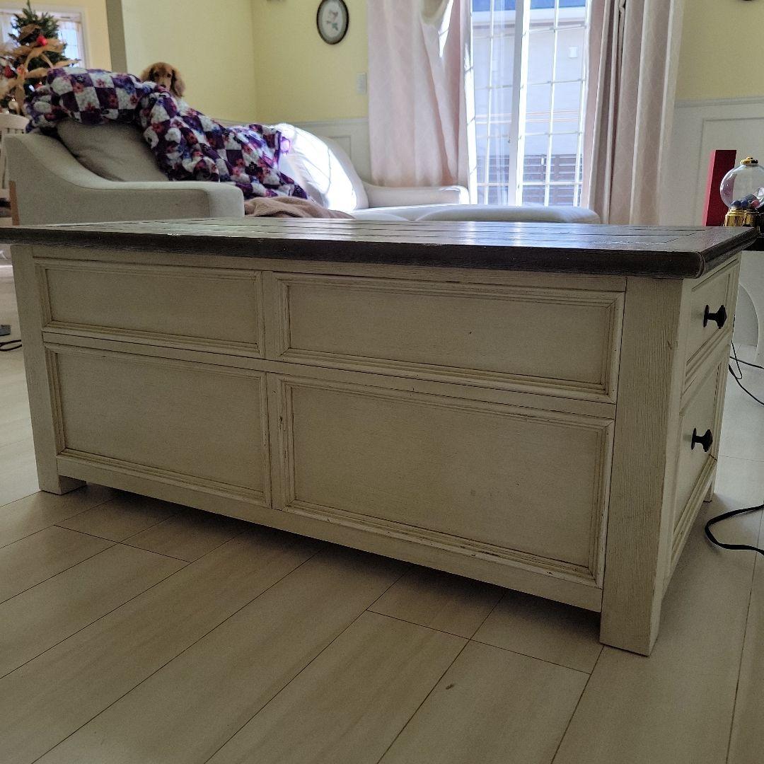 アシュレイ家具　フレンチアンティーク調センターテーブル