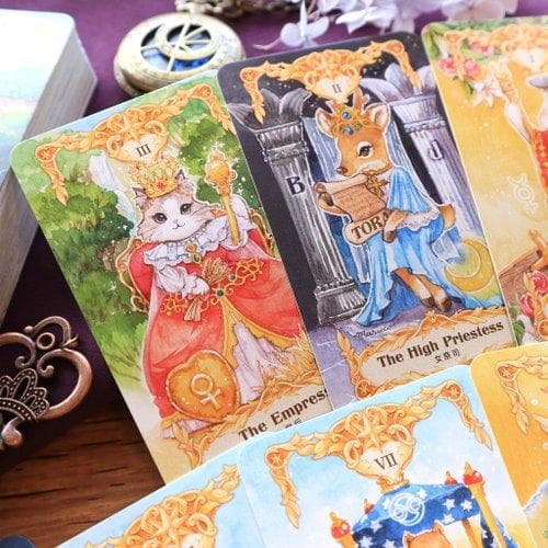 【正規品タロットカード】台湾発売レアデッキ✨小動物アニマルタロット/コラボ限定版