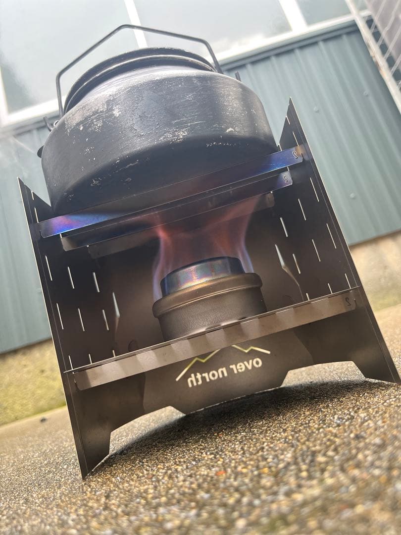 SCREEN STOVE（純チタン製UL焚き火台）♯訳あり品