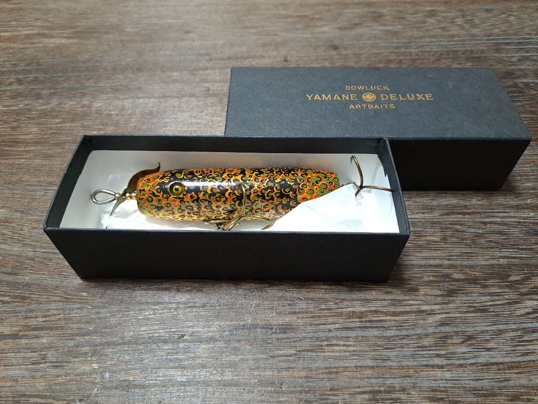 未使用　道楽　DOWLUCK　ダブルスウォッシュ　疣蛙(イボガエル)風　研ぎ出し