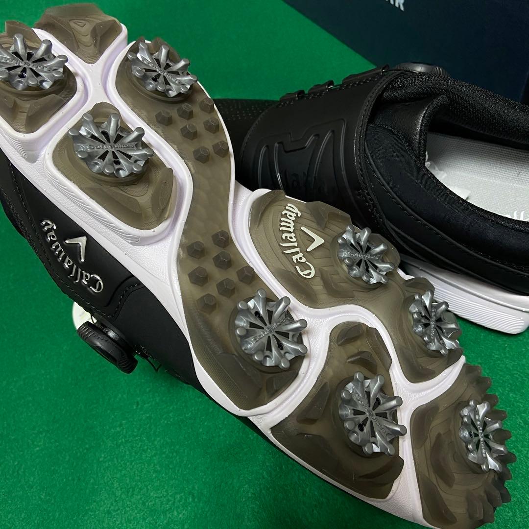 キャロウェイ ゴルフシューズ 軽量ダイヤル HYPERCHEV BOA 25.0