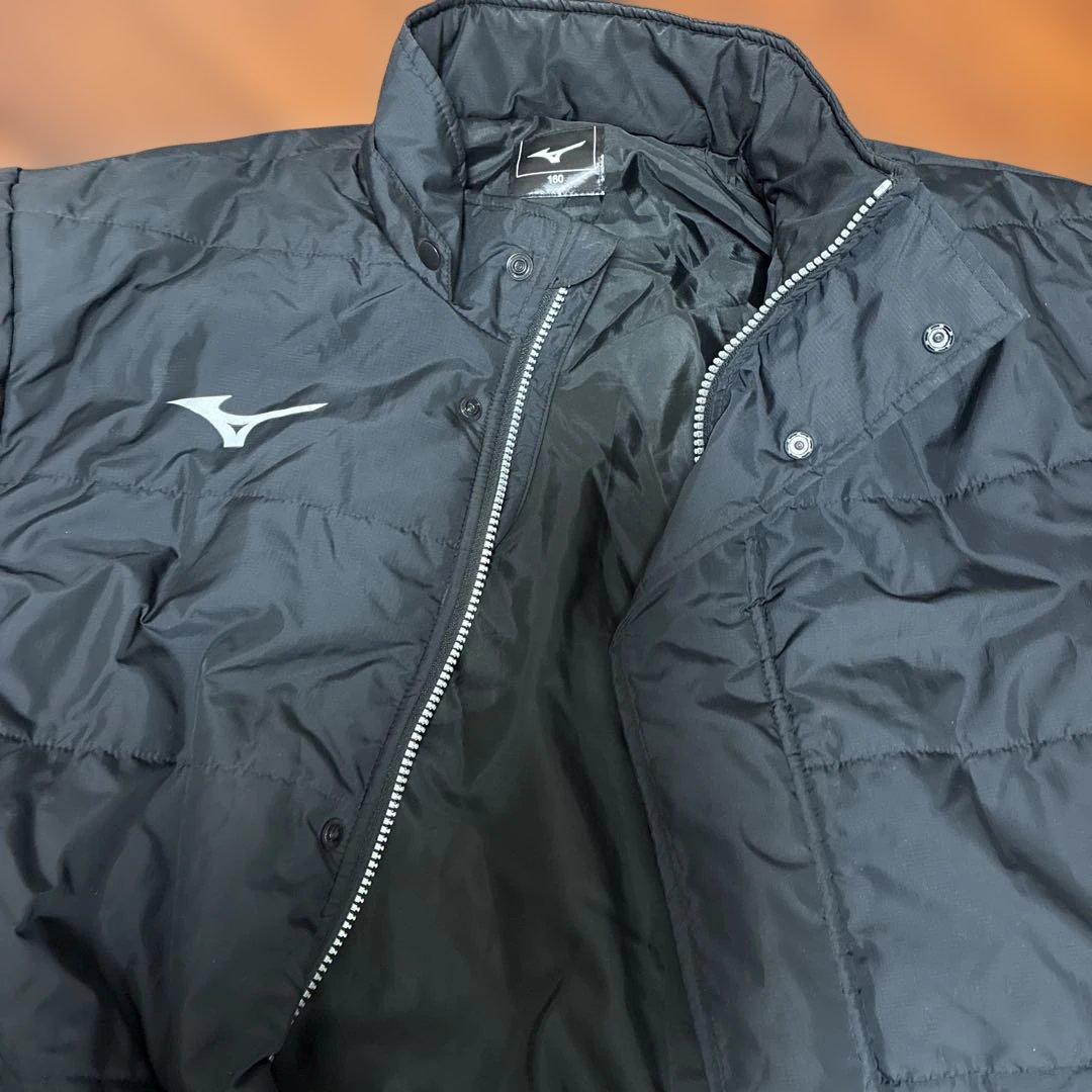 Mizuno ブラック ベンチコート 160cm