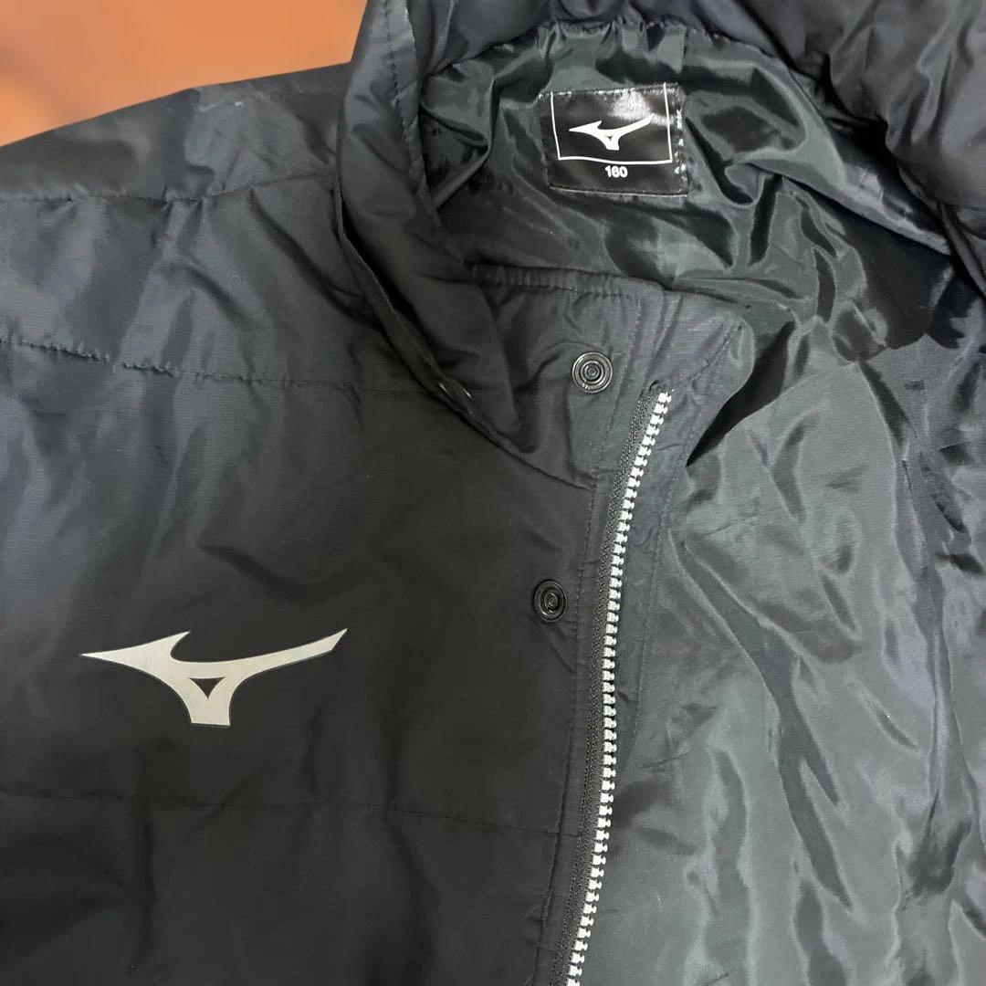 Mizuno ブラック ベンチコート 160cm