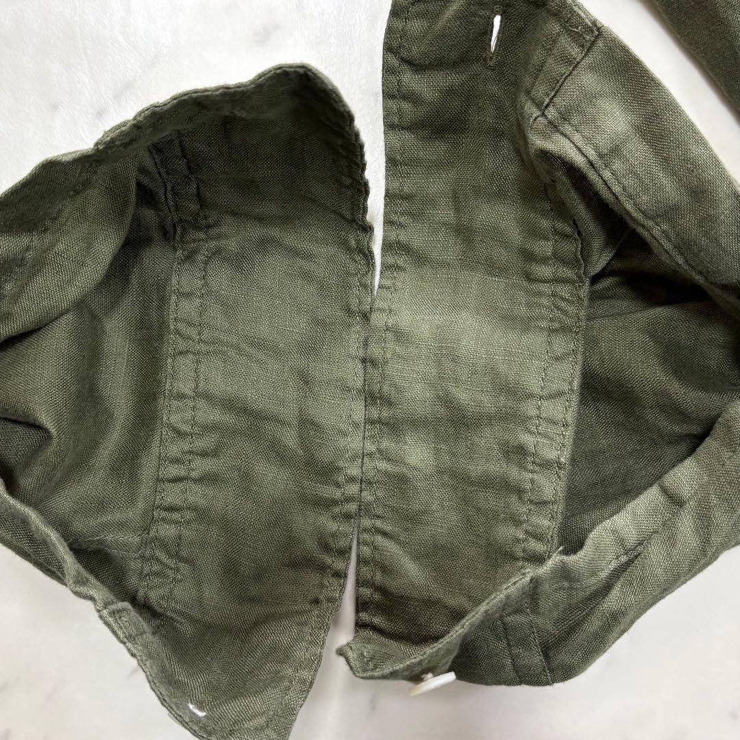 美品♪レリューム　ノルマンディーリネンフレアワンピース　ゆったり　麻100%