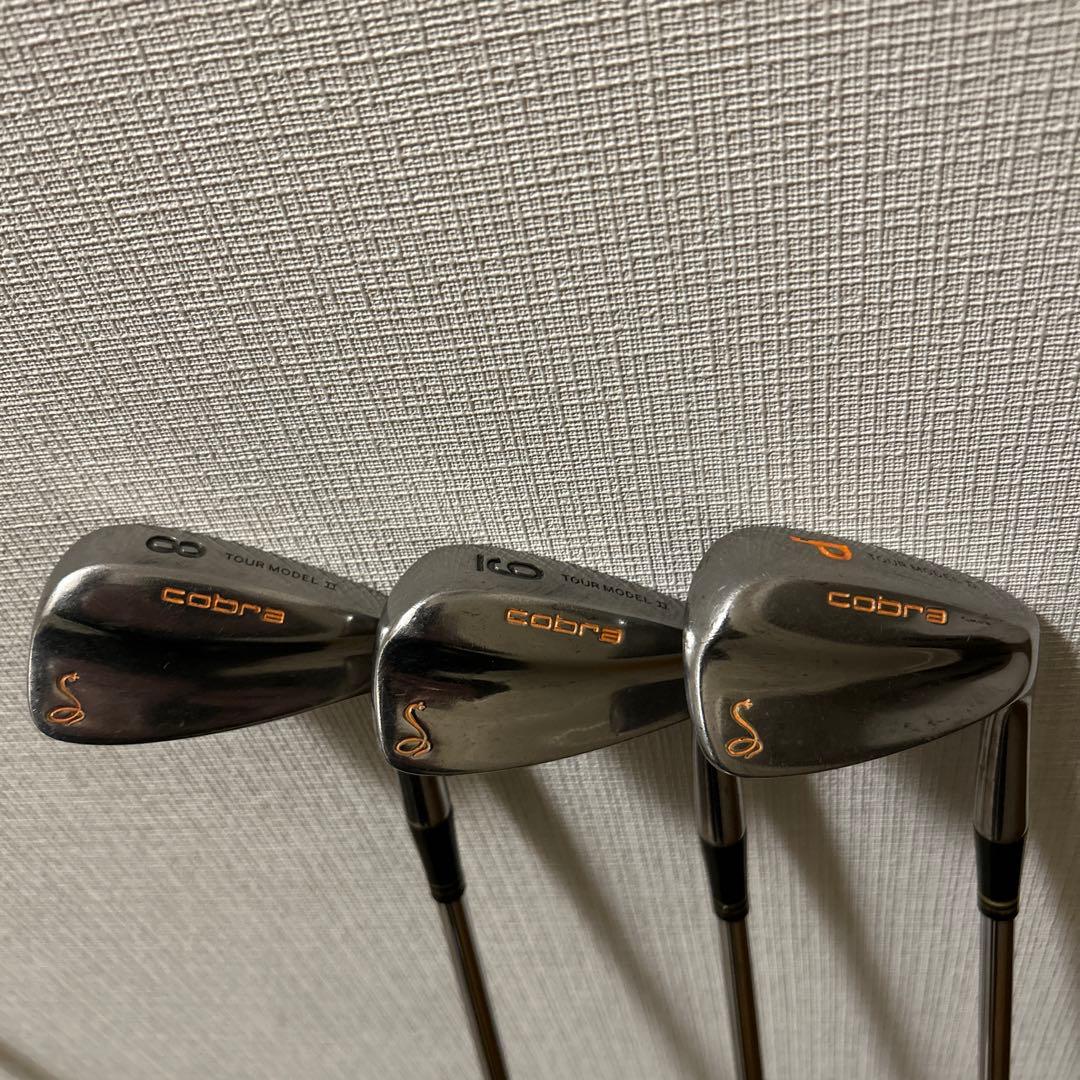 三浦技研MB-5000WCウェッジ52度57度/コブラMBツアーモデルII4-P