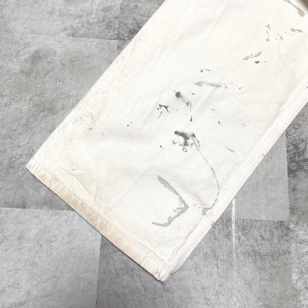 【雰囲気抜群】Dickies ディッキーズ リアルペインターパンツ ホワイト