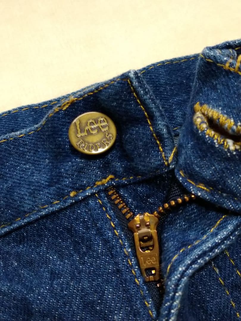 90s Lee RIDERS 200 デニムパンツ 濃紺 USA製