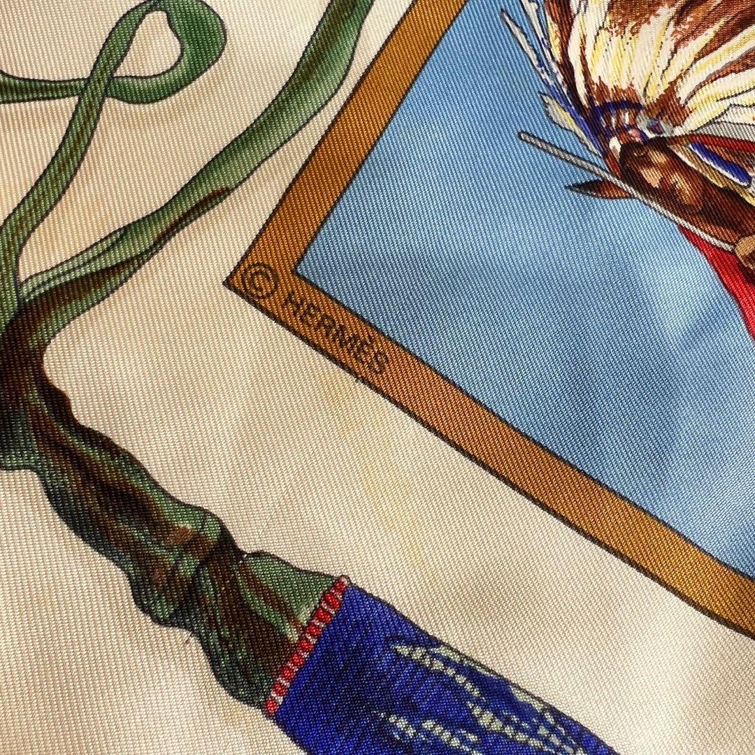 エルメス HERMES カレ90 THE PONY EXPRESS 郵便社