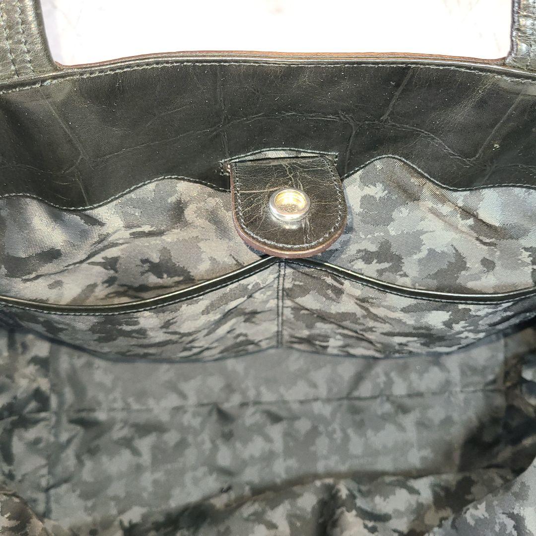 【aniary】クロコ型押し　ショルダー／トートバッグ ビジネスバッグ 肩掛け