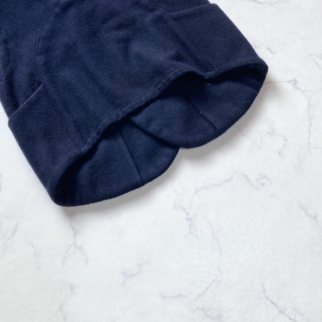 キャピタル アシンメトリー ウールベスト ネイビー XS