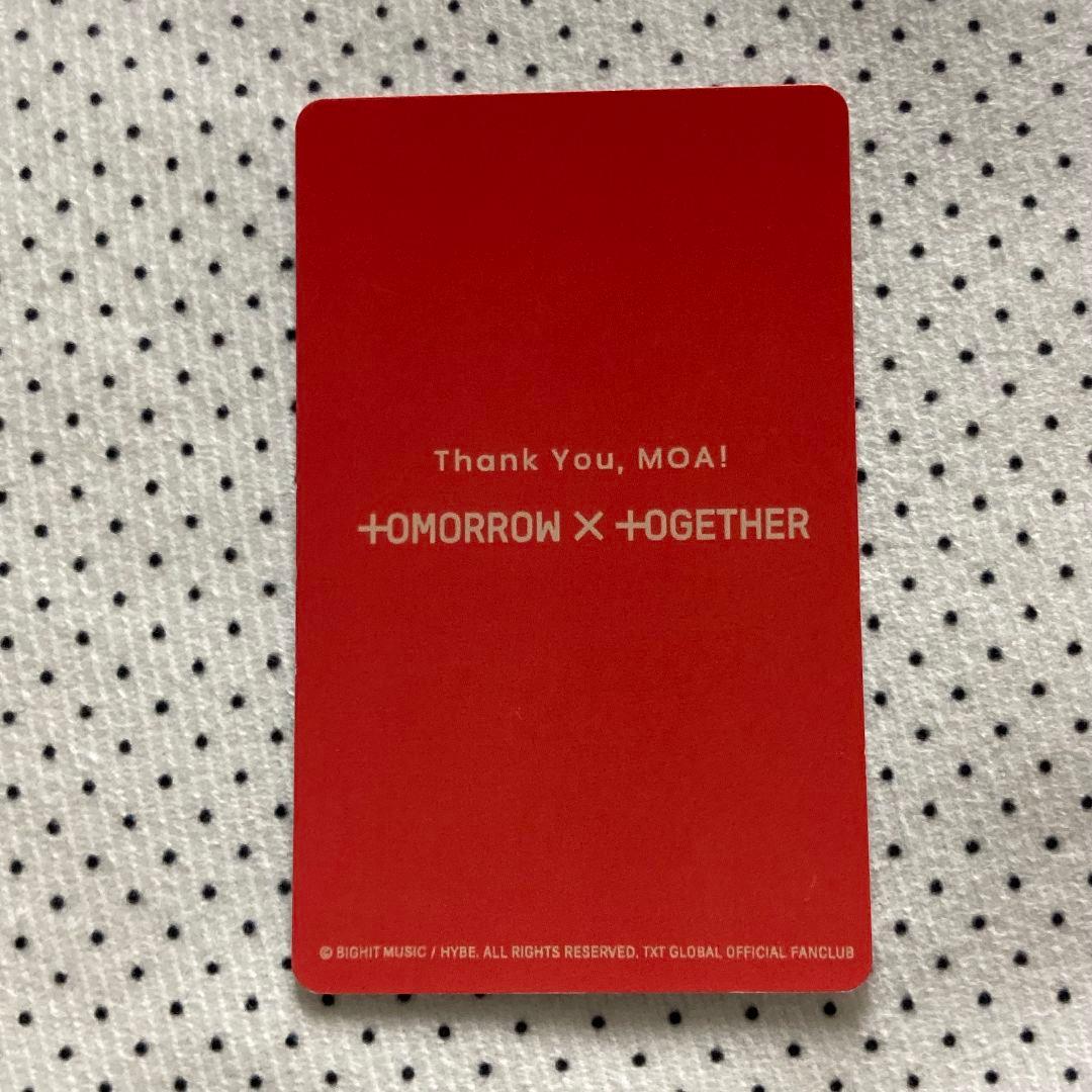 TXT MOAZONE 限定 スビン FC特典 ファンミ ペンミ トレカ