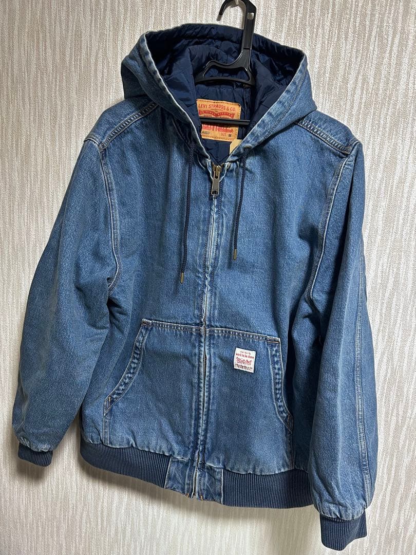 【新品】(Ｍ) WORKWEAR POTRERO デニム フーディー