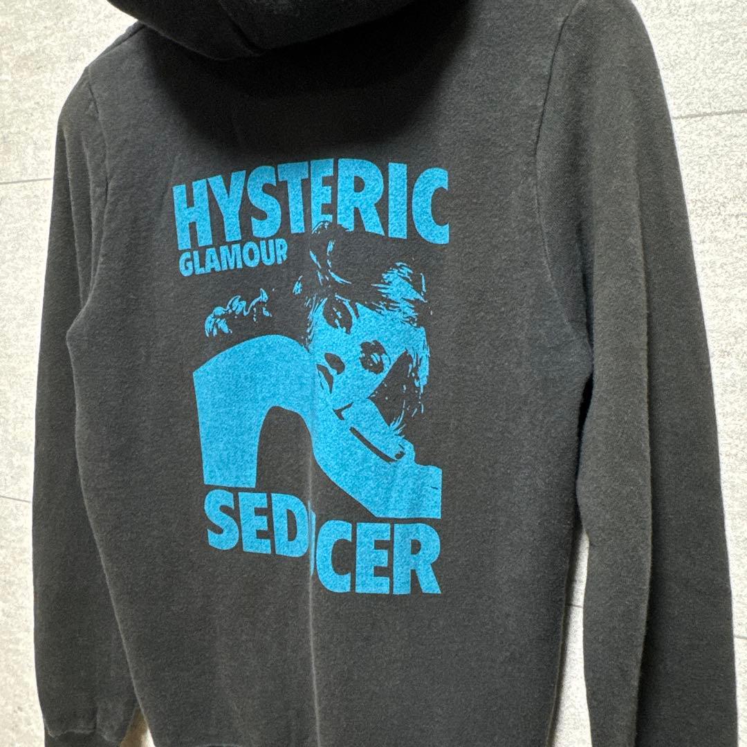 HYSTERIC GLAMOUR パーカーレディース古着 ボア ヒスガール